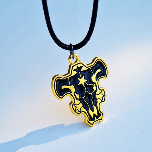 Black Bulls Necklace - Black Clover