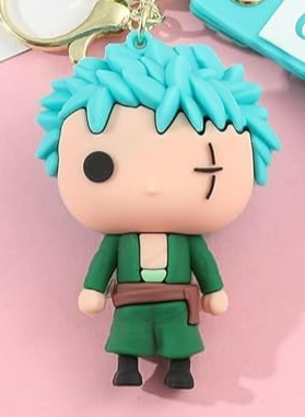 One Piece Zoro Keychain