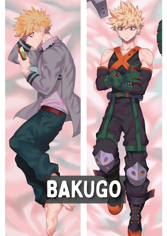 Bakugo Katsuki Body Pillow - Cushion Included