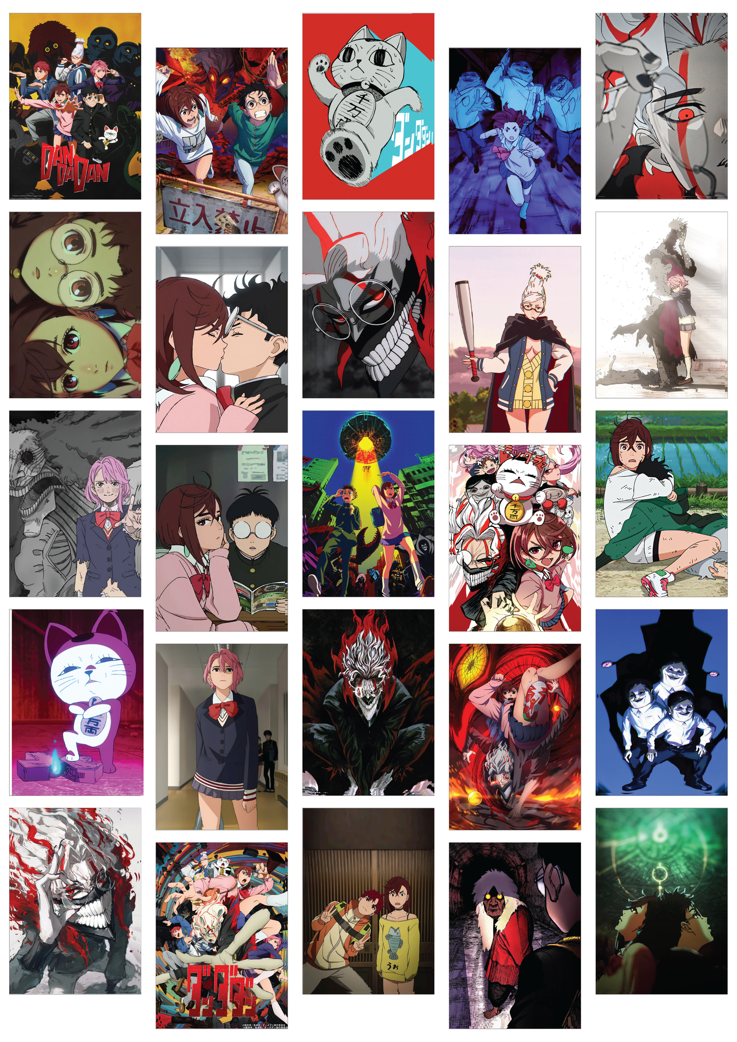 DanDaDan Wall Collage