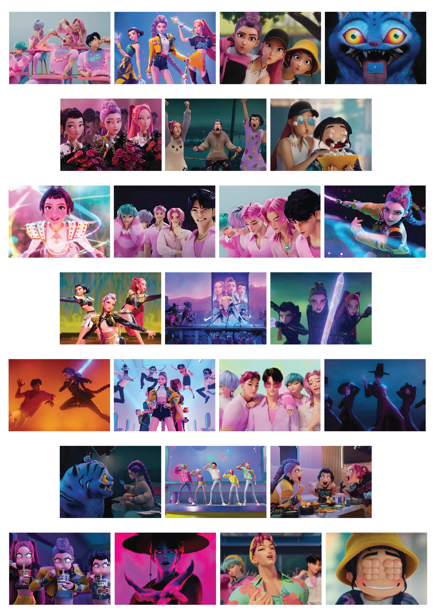 Kpop Demon Hunter Posters