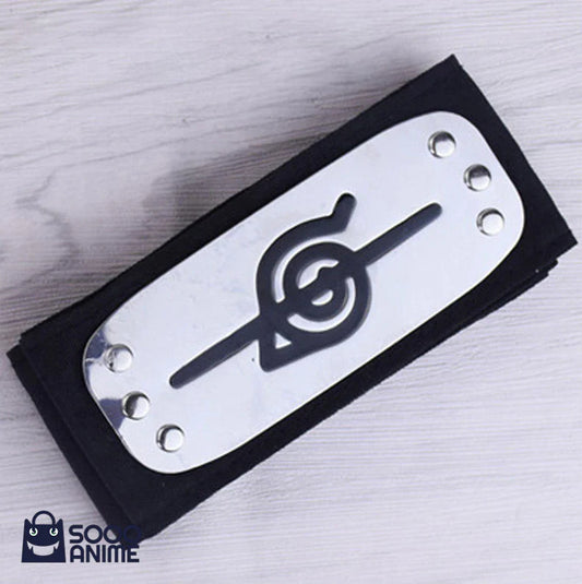 Naruto Slashed Akatsuki Hidden Leaf Headband