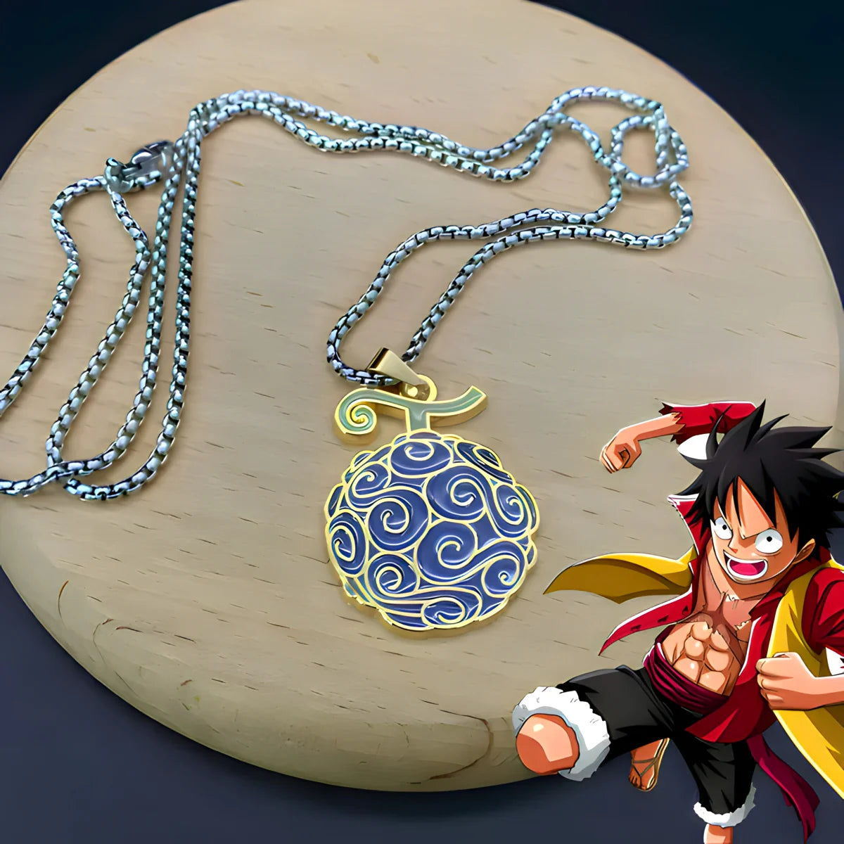 Luffy Devil Fruit Necklace