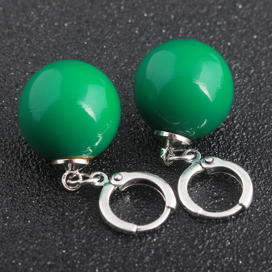Green Clip-On Potara Earrings - Dragon Ball Z