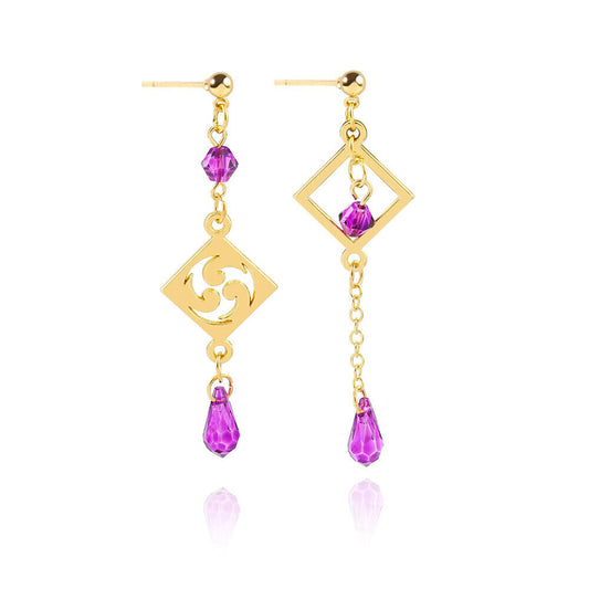 Pink Genshin Impact Earrings