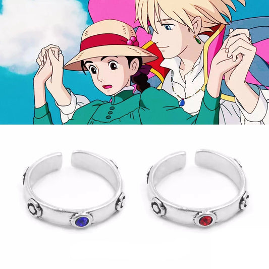 Howl's Moving Castle Ring Set