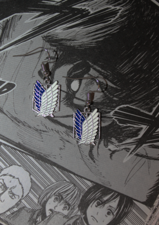 Attack on Titan Wings of Freedom Earrings
