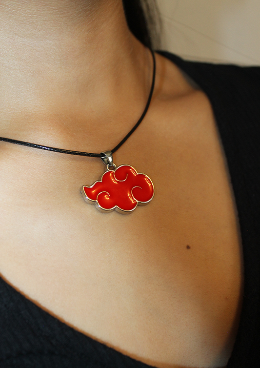 Naruto Akatsuki Cloud Necklace