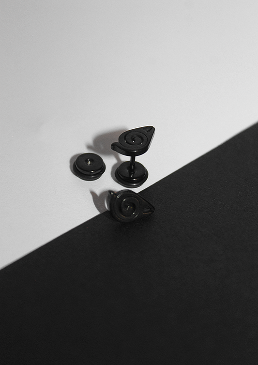 Naruto Hidden Leaf Symbol Earrings