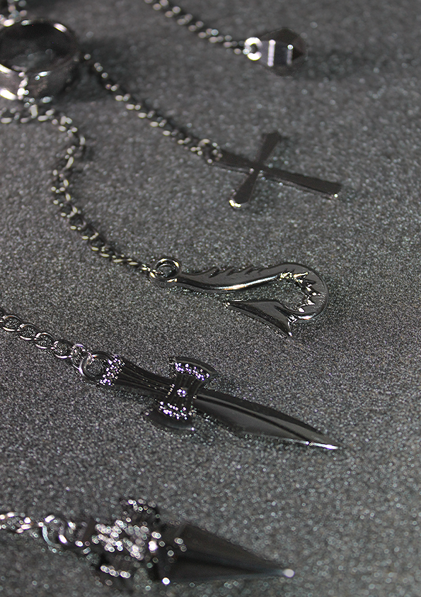 Kurapika Finger Rings Hand Chain