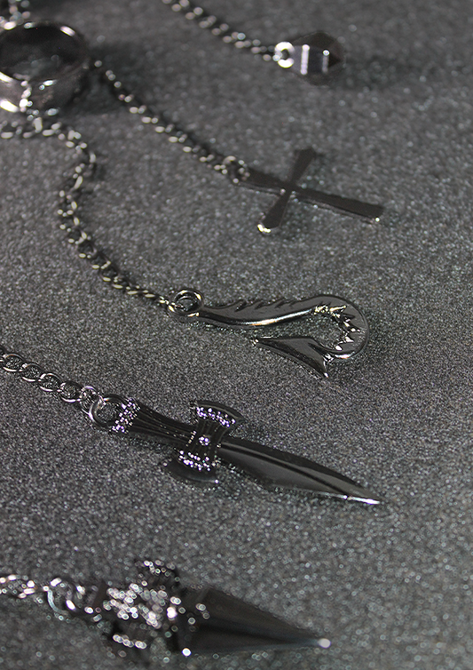 Kurapika Finger Rings Hand Chain