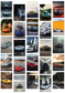 Super Cars Wall Collage