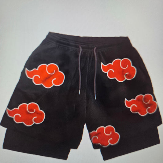 Akatsuki Cloud Gym Shorts