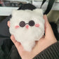 Gojo Cat Keychain Plush