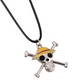 One Piece Jolly Rodger Skull Necklace