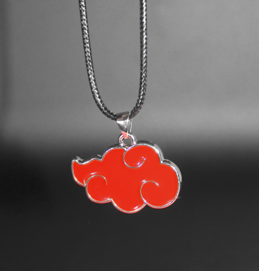 Naruto Akatsuki Cloud Necklace